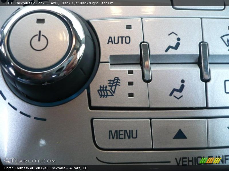 Black / Jet Black/Light Titanium 2010 Chevrolet Equinox LT AWD