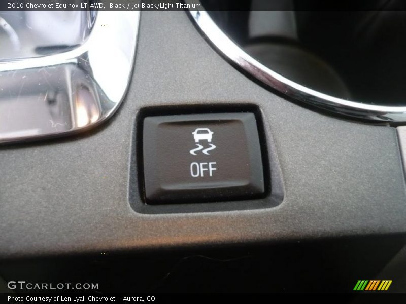 Black / Jet Black/Light Titanium 2010 Chevrolet Equinox LT AWD