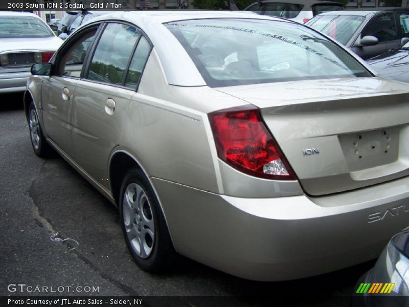 Gold / Tan 2003 Saturn ION 2 Sedan