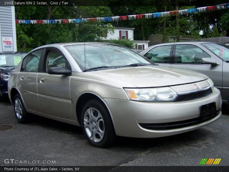 Gold / Tan 2003 Saturn ION 2 Sedan