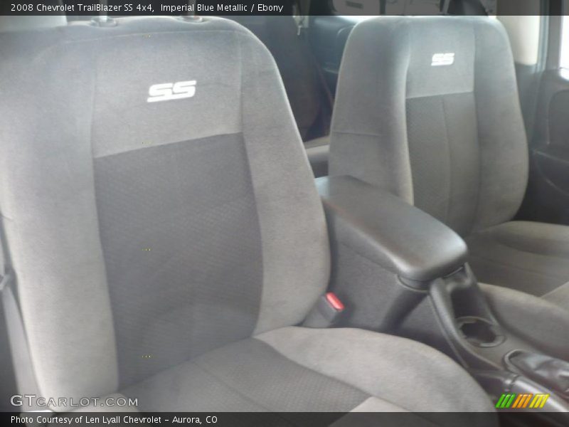 Imperial Blue Metallic / Ebony 2008 Chevrolet TrailBlazer SS 4x4