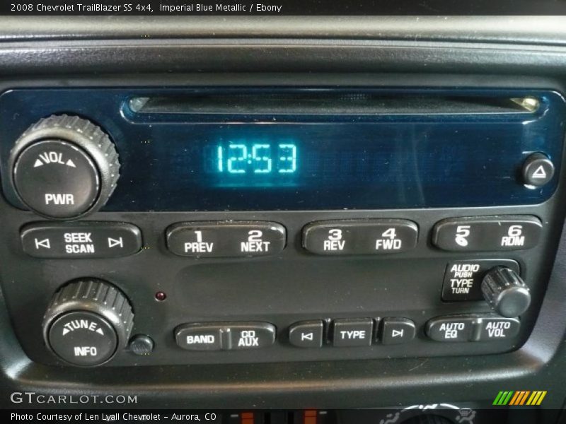 Imperial Blue Metallic / Ebony 2008 Chevrolet TrailBlazer SS 4x4