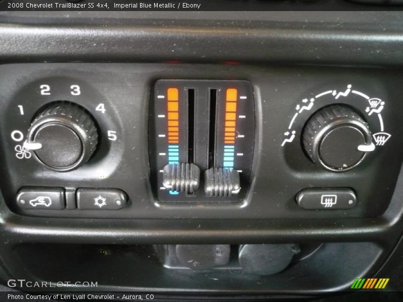 Imperial Blue Metallic / Ebony 2008 Chevrolet TrailBlazer SS 4x4