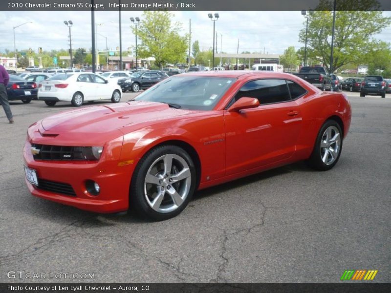  2010 Camaro SS Coupe Inferno Orange Metallic