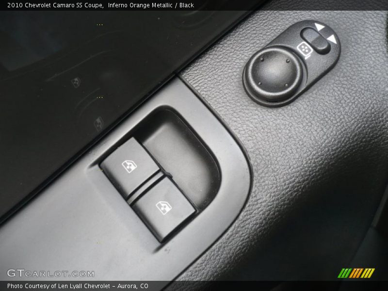 Inferno Orange Metallic / Black 2010 Chevrolet Camaro SS Coupe