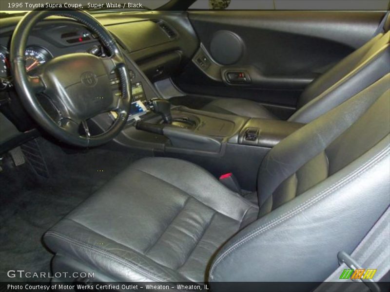  1996 Supra Coupe Black Interior