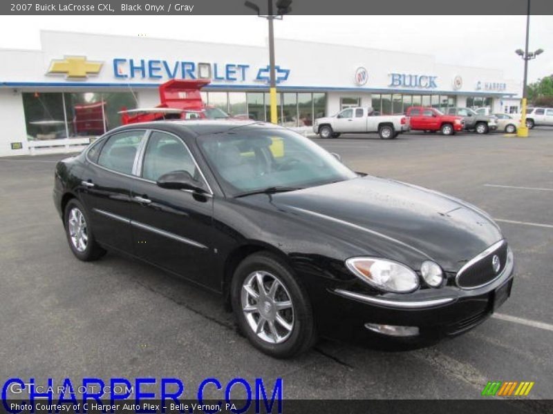 Black Onyx / Gray 2007 Buick LaCrosse CXL