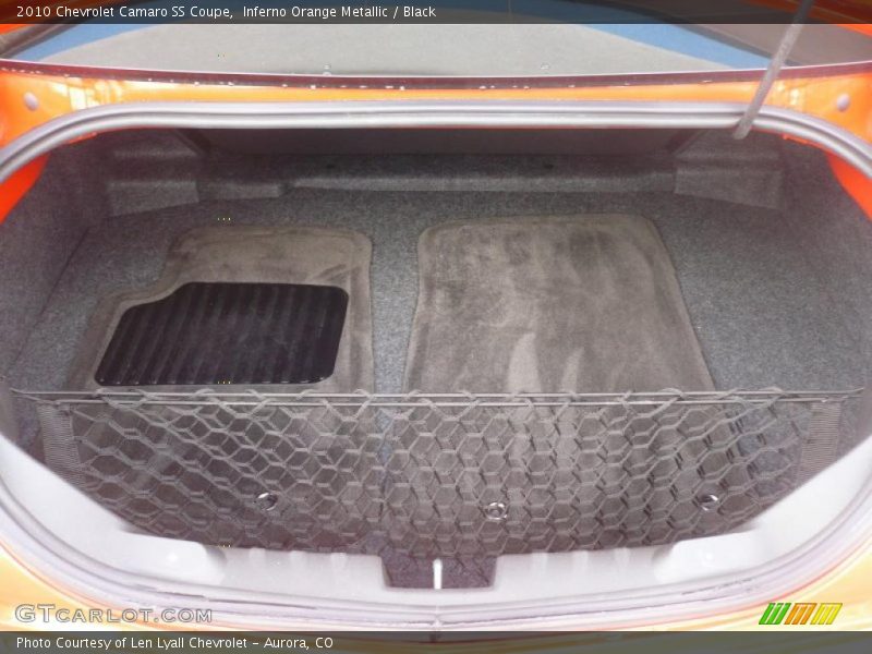 Inferno Orange Metallic / Black 2010 Chevrolet Camaro SS Coupe