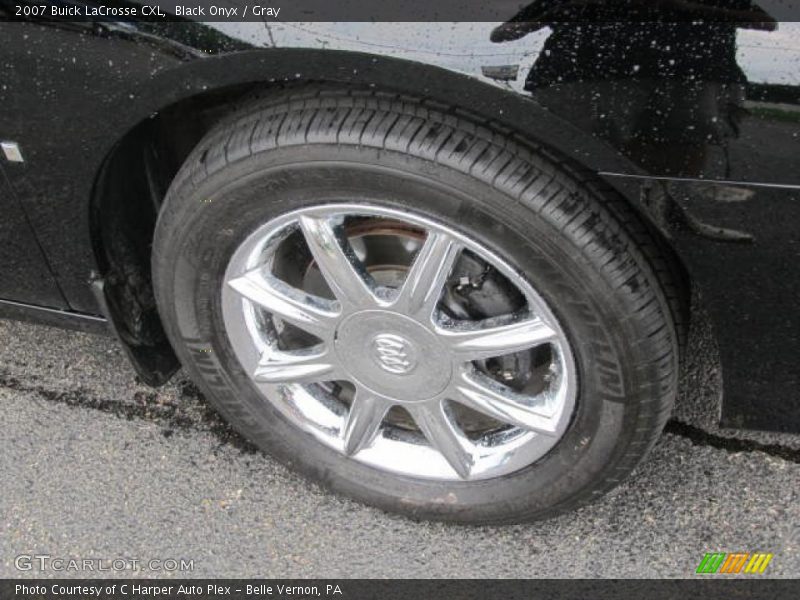 Black Onyx / Gray 2007 Buick LaCrosse CXL