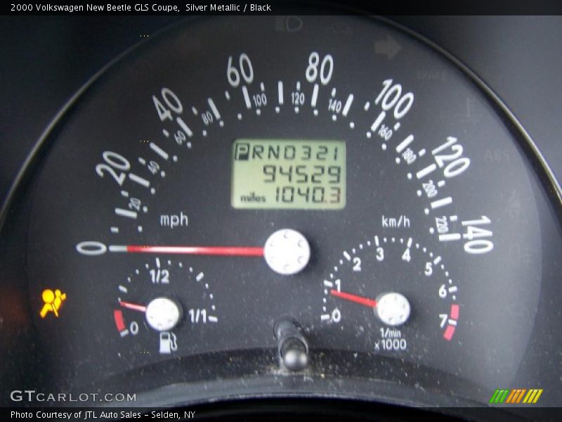  2000 New Beetle GLS Coupe GLS Coupe Gauges
