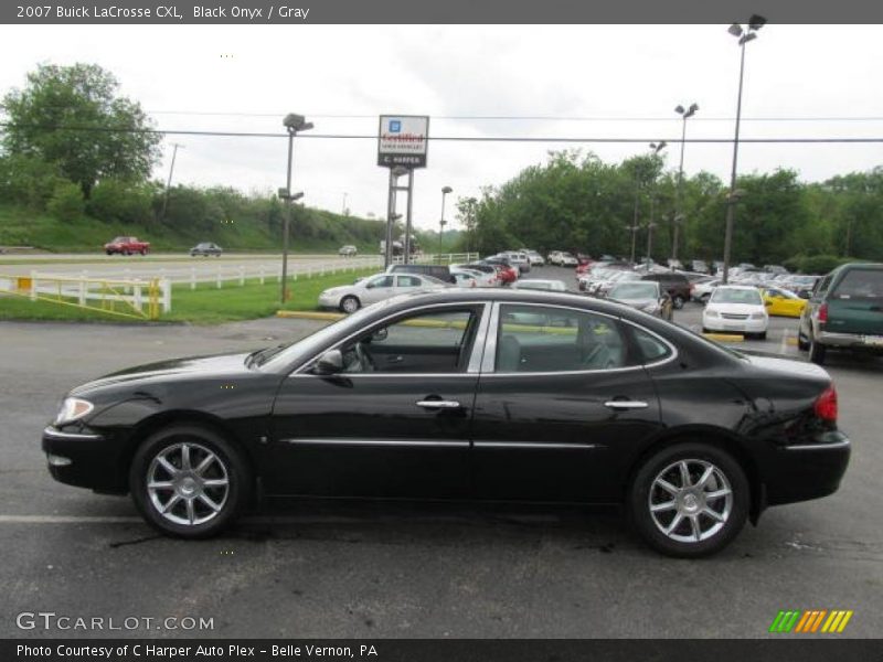 Black Onyx / Gray 2007 Buick LaCrosse CXL