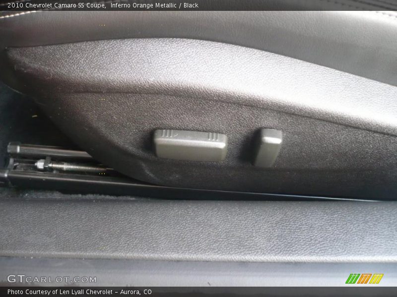 Inferno Orange Metallic / Black 2010 Chevrolet Camaro SS Coupe