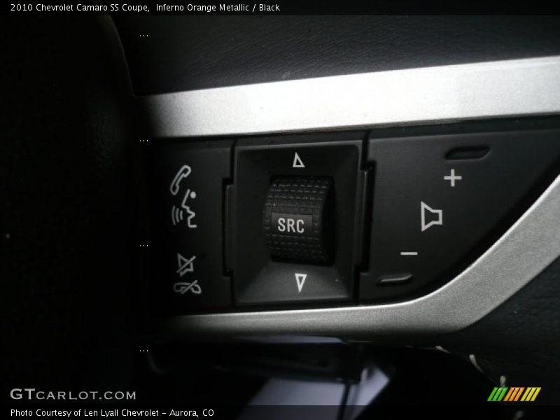 Inferno Orange Metallic / Black 2010 Chevrolet Camaro SS Coupe