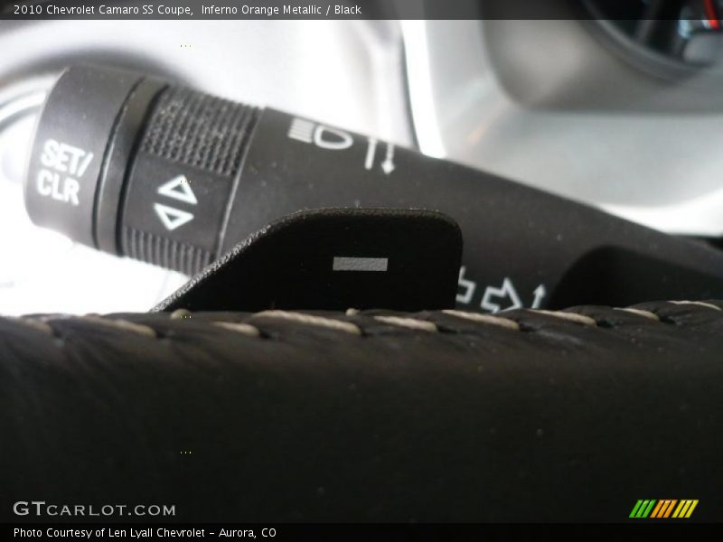 Inferno Orange Metallic / Black 2010 Chevrolet Camaro SS Coupe