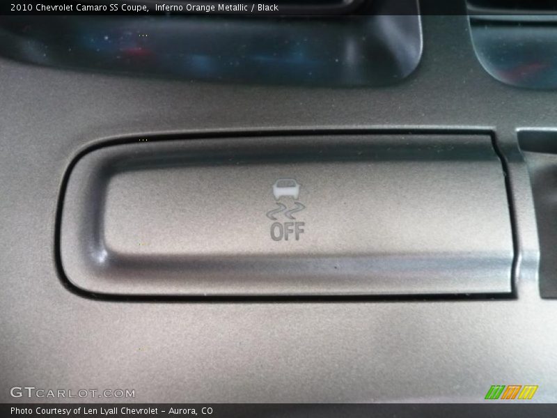 Inferno Orange Metallic / Black 2010 Chevrolet Camaro SS Coupe