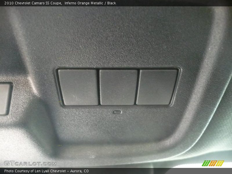 Inferno Orange Metallic / Black 2010 Chevrolet Camaro SS Coupe