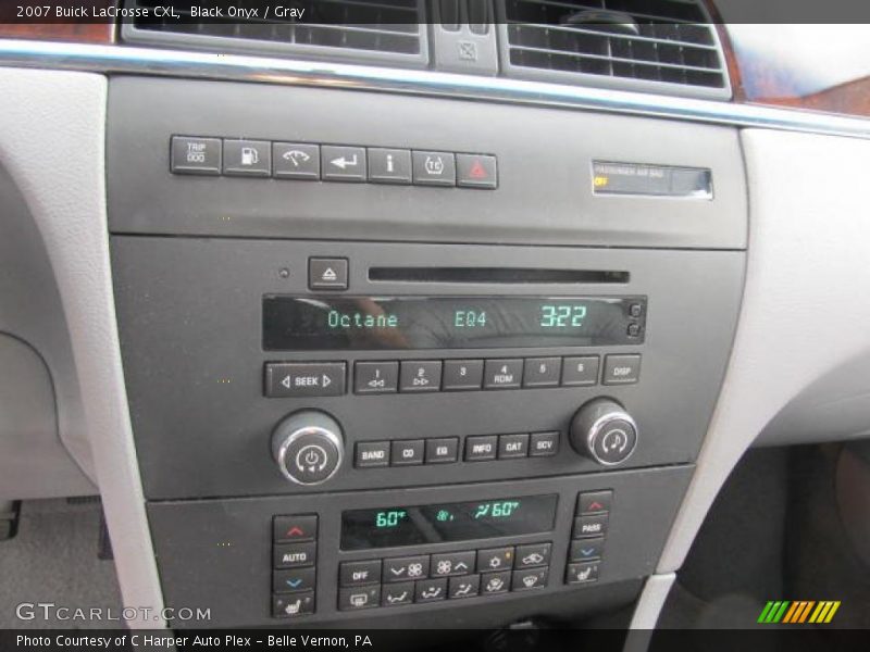 Black Onyx / Gray 2007 Buick LaCrosse CXL