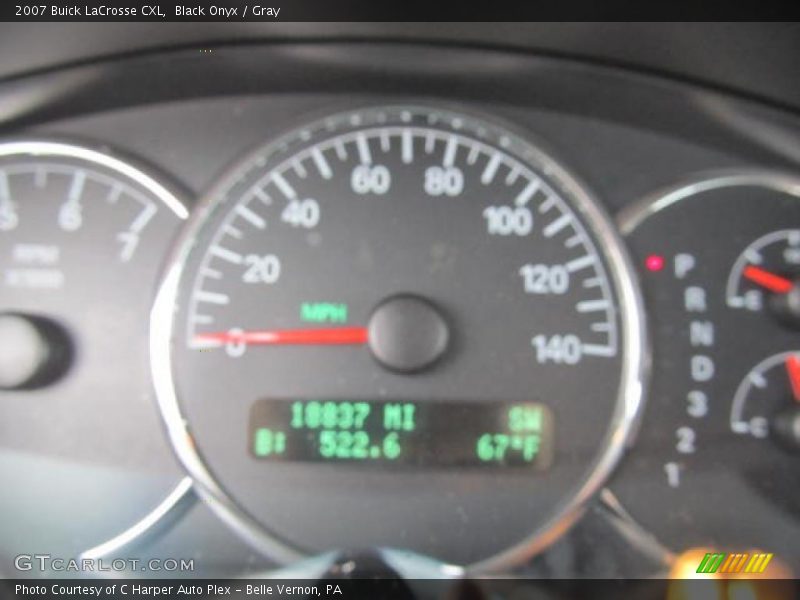 Black Onyx / Gray 2007 Buick LaCrosse CXL