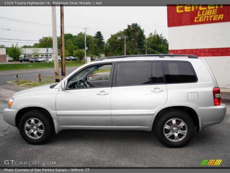 Millenium Silver Metallic / Ash 2004 Toyota Highlander I4