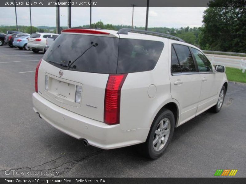 White Diamond / Light Gray 2006 Cadillac SRX V6