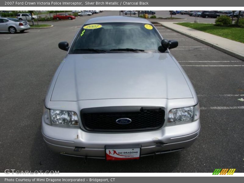 Silver Birch Metallic / Charcoal Black 2007 Ford Crown Victoria Police Interceptor