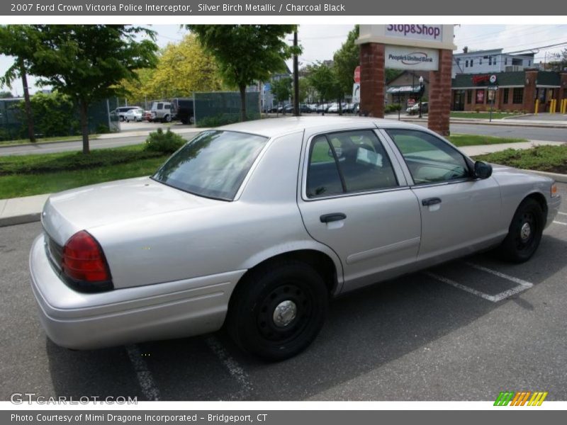 Silver Birch Metallic / Charcoal Black 2007 Ford Crown Victoria Police Interceptor