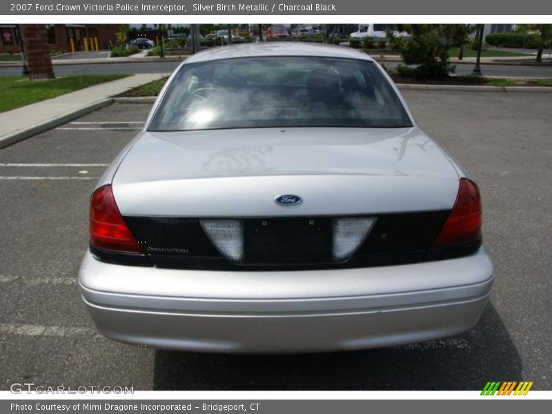 Silver Birch Metallic / Charcoal Black 2007 Ford Crown Victoria Police Interceptor