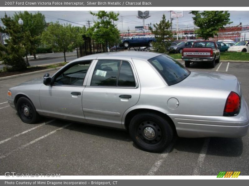 Silver Birch Metallic / Charcoal Black 2007 Ford Crown Victoria Police Interceptor