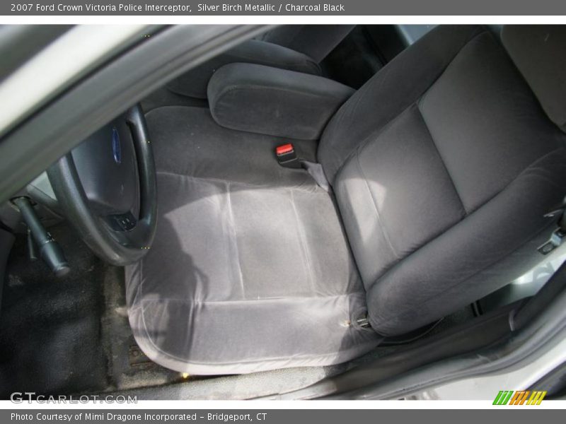 Silver Birch Metallic / Charcoal Black 2007 Ford Crown Victoria Police Interceptor