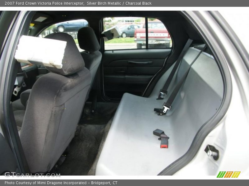  2007 Crown Victoria Police Interceptor Charcoal Black Interior