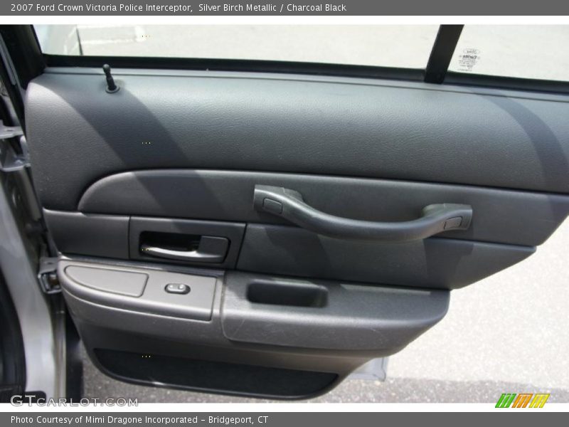 Silver Birch Metallic / Charcoal Black 2007 Ford Crown Victoria Police Interceptor