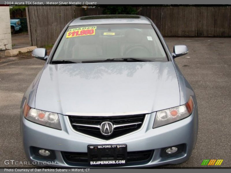 Meteor Silver Metallic / Quartz 2004 Acura TSX Sedan
