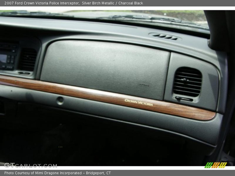Silver Birch Metallic / Charcoal Black 2007 Ford Crown Victoria Police Interceptor