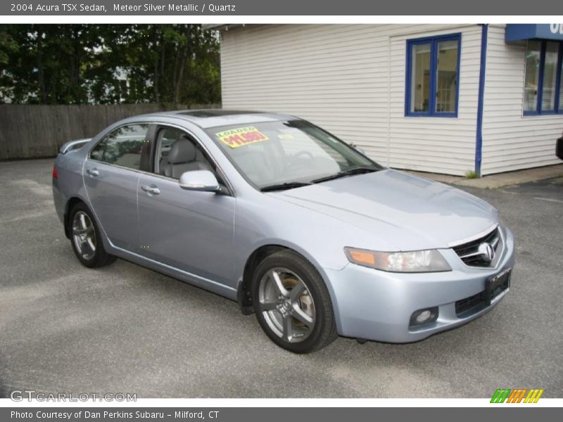 Meteor Silver Metallic / Quartz 2004 Acura TSX Sedan