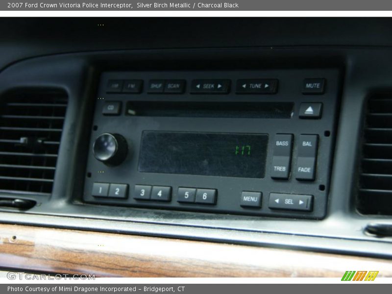 Silver Birch Metallic / Charcoal Black 2007 Ford Crown Victoria Police Interceptor