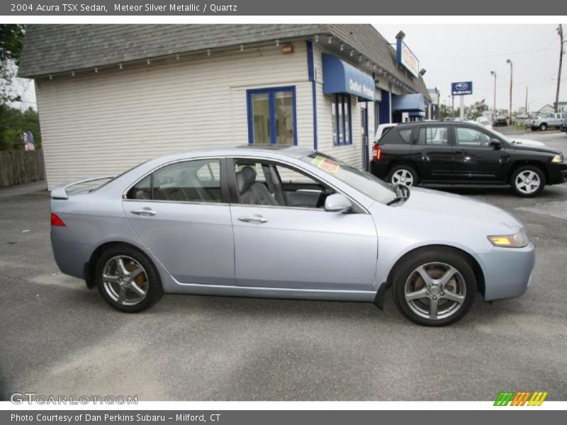 Meteor Silver Metallic / Quartz 2004 Acura TSX Sedan