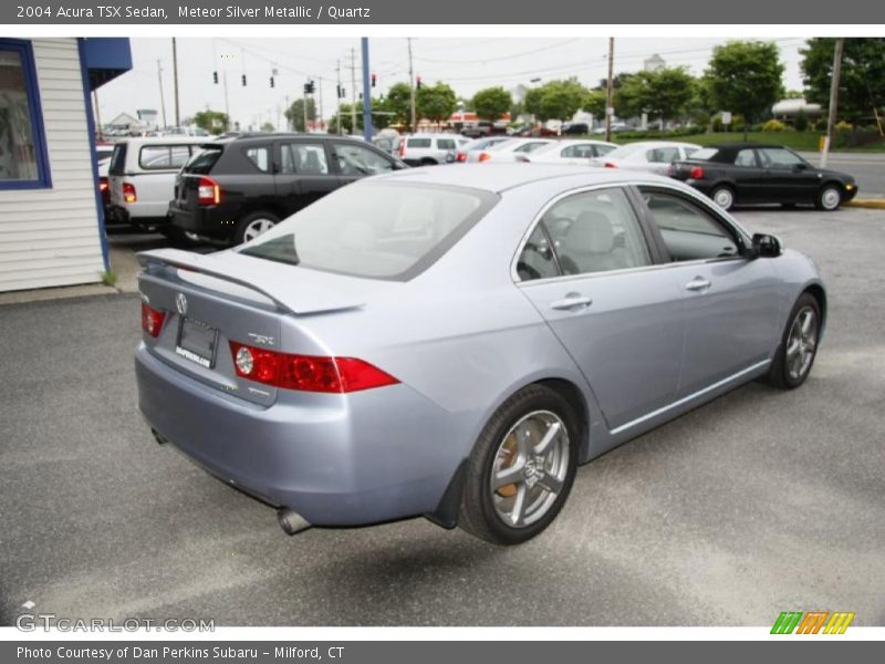 Meteor Silver Metallic / Quartz 2004 Acura TSX Sedan