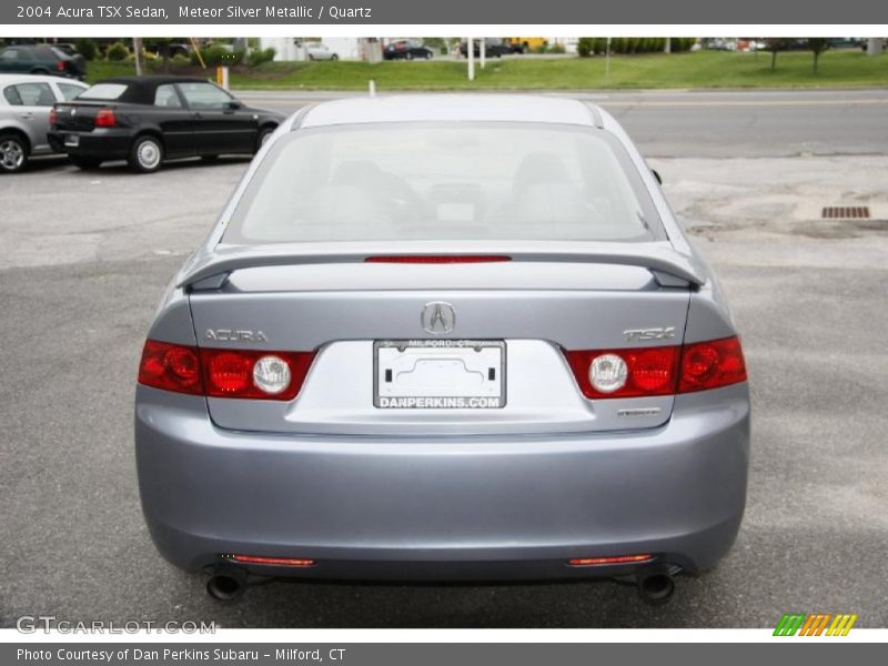 Meteor Silver Metallic / Quartz 2004 Acura TSX Sedan