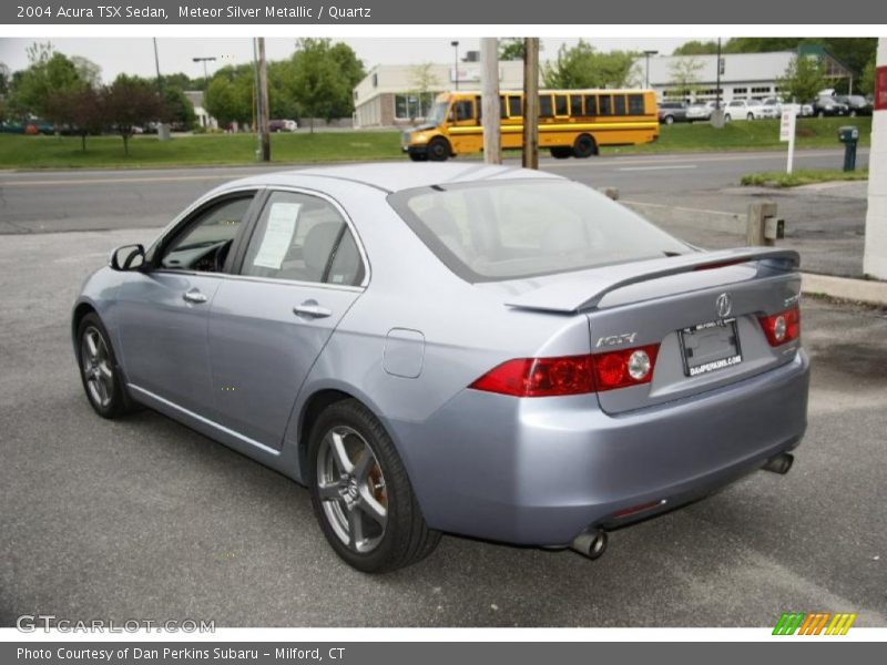 Meteor Silver Metallic / Quartz 2004 Acura TSX Sedan