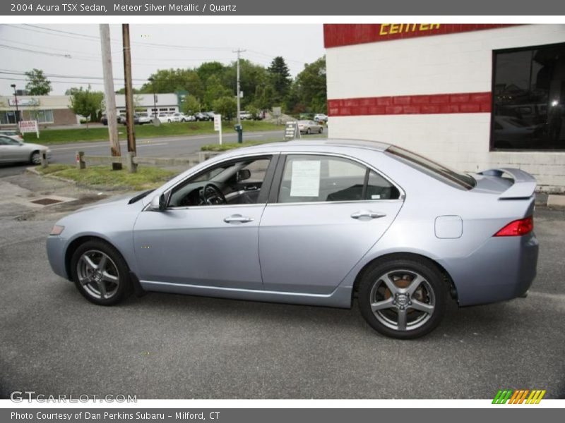 Meteor Silver Metallic / Quartz 2004 Acura TSX Sedan