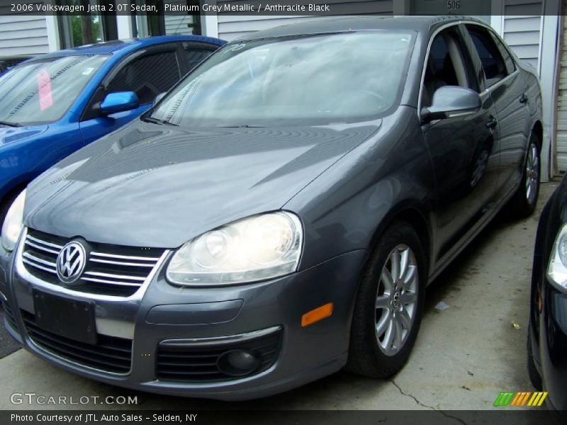 Platinum Grey Metallic / Anthracite Black 2006 Volkswagen Jetta 2.0T Sedan