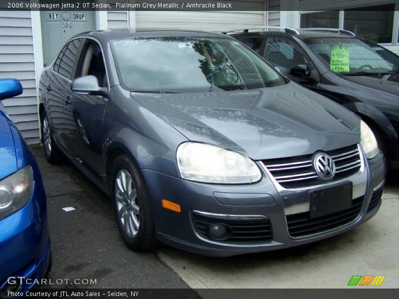 Platinum Grey Metallic / Anthracite Black 2006 Volkswagen Jetta 2.0T Sedan