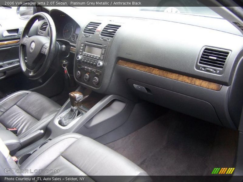 Platinum Grey Metallic / Anthracite Black 2006 Volkswagen Jetta 2.0T Sedan