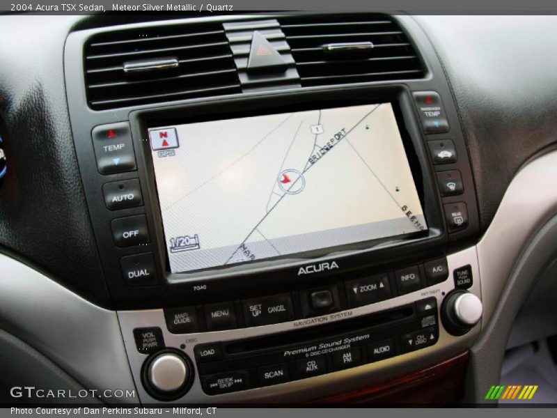 Navigation of 2004 TSX Sedan