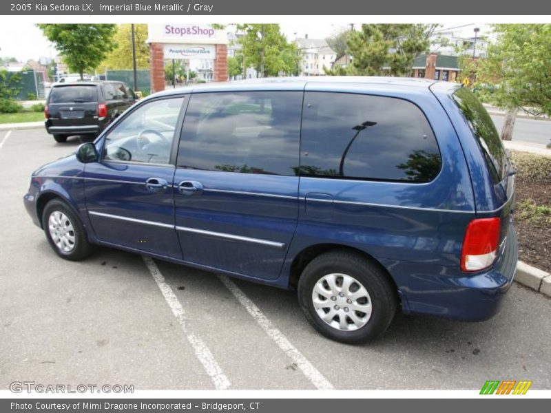 Imperial Blue Metallic / Gray 2005 Kia Sedona LX