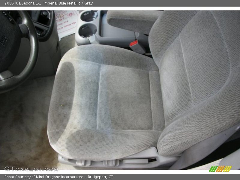 Imperial Blue Metallic / Gray 2005 Kia Sedona LX