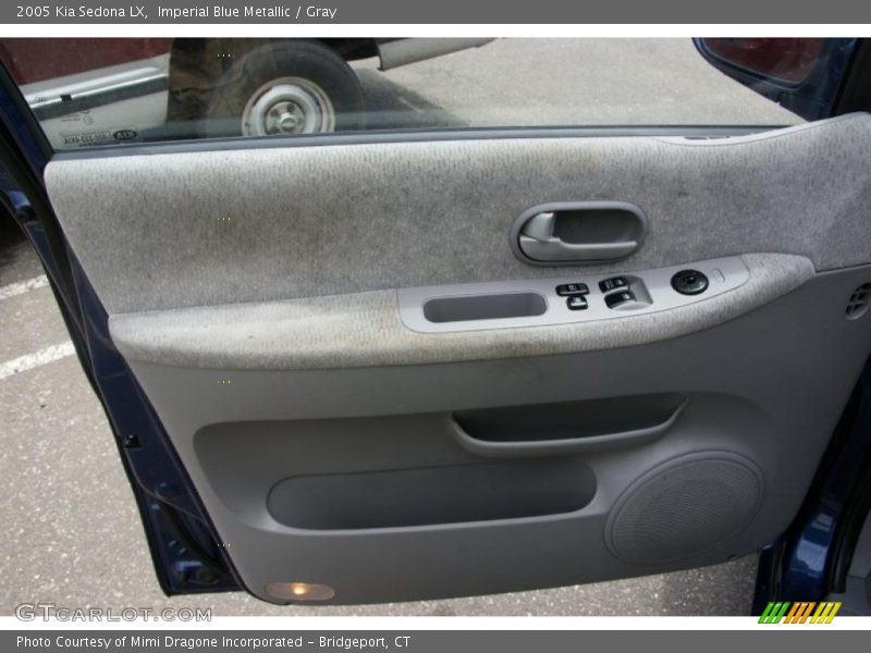 Imperial Blue Metallic / Gray 2005 Kia Sedona LX