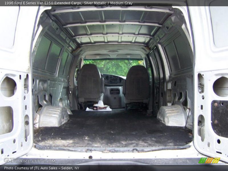 Silver Metallic / Medium Gray 1996 Ford E Series Van E350 Extended Cargo