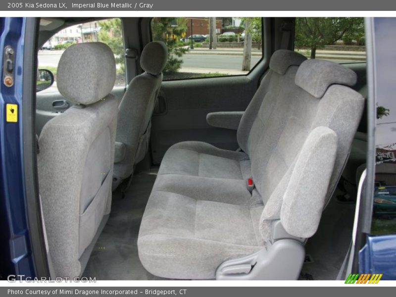 Imperial Blue Metallic / Gray 2005 Kia Sedona LX