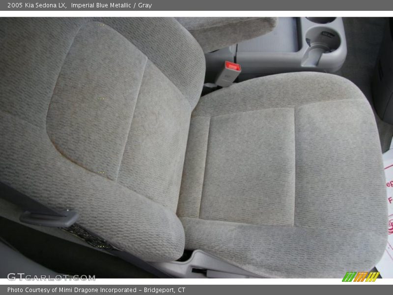 Imperial Blue Metallic / Gray 2005 Kia Sedona LX